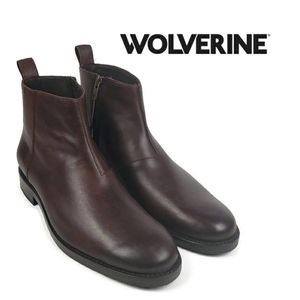 Wolverine Montague 1000 Mile Zip Leather Sz 8.5